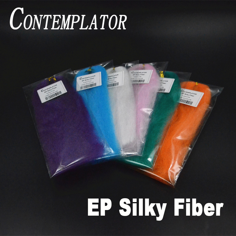 Trout Fishing Lure - 15optional Colors EP Silky Fiber Streamers