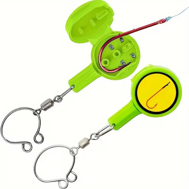 Fishing Equipment Set - 2pcs Fishing Gadgets: Knotting Tool, Outdoor