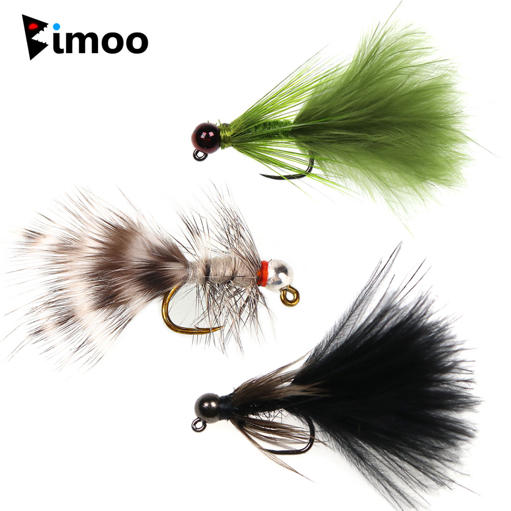 Trout Fishing Lure - 4~6pcs #10 #12 Fast Sinking Tungsten