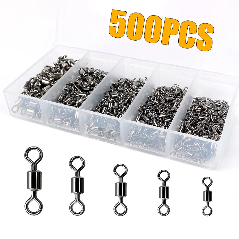 Fishing Equipment Set - Fishing Swivels Kit Ball Bearing Rolling