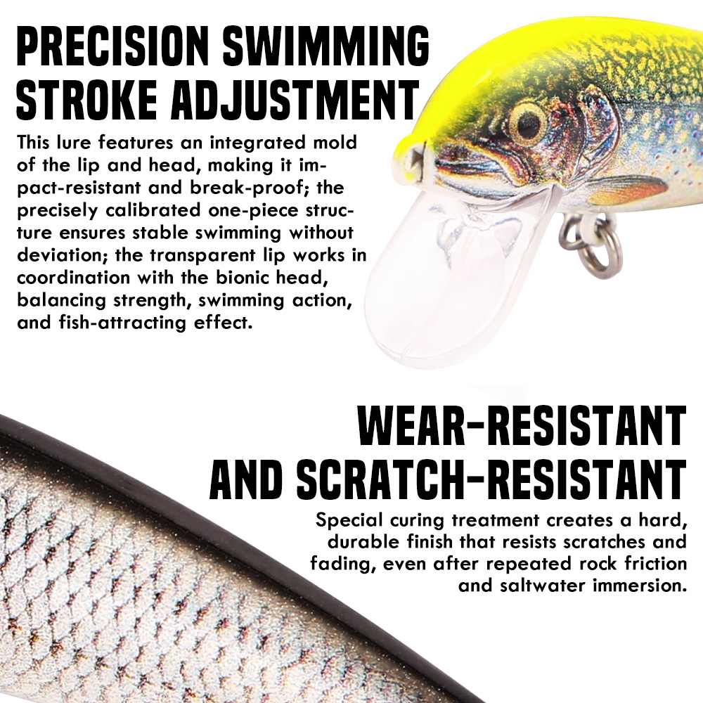 B&U Fishing Lures Sinking Minn - огляд і ціна Trout Fishing Lure