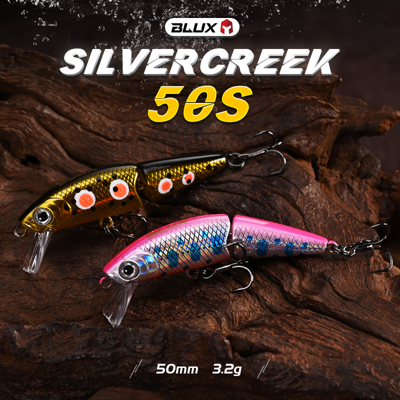 BLUX DR. Minnow Joint 50S Swim - огляд і ціна Trout Fishing Lure