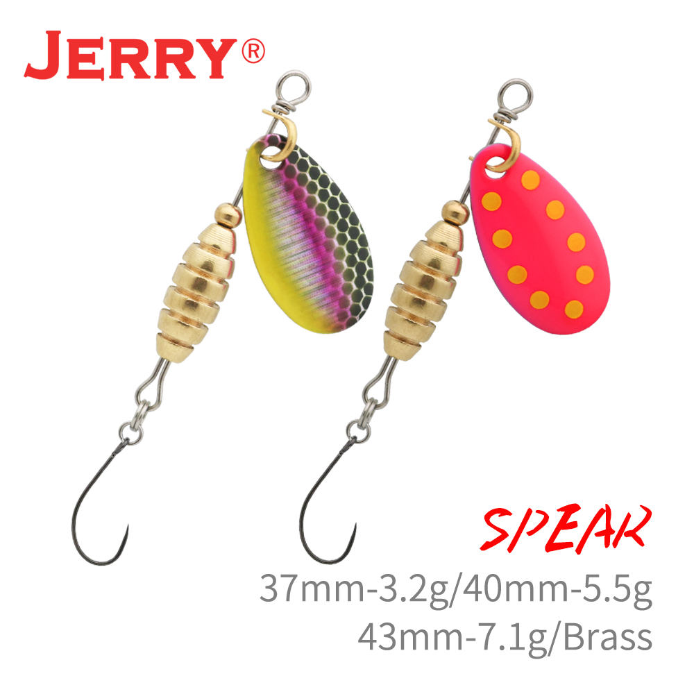 Jerry Spear Spinner Bait Metal - огляд і ціна Fishing Equipment For Trout