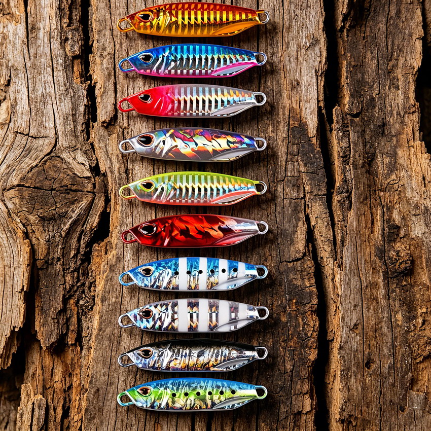 10Pcs Long Cast Metal Bait Spi - огляд і ціна Fishing Equipment For Trout