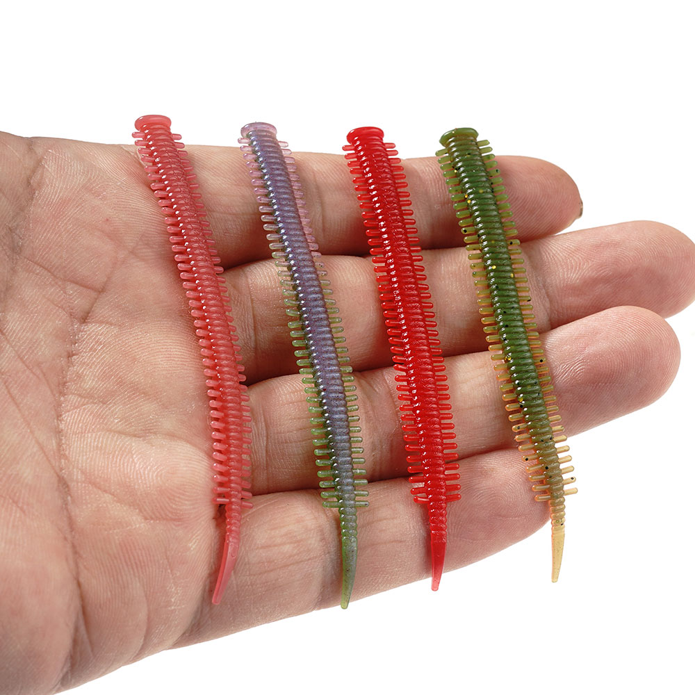 SUNMILE 10pcs Sand Worm Lures  - огляд і ціна Fishing Equipment For Trout