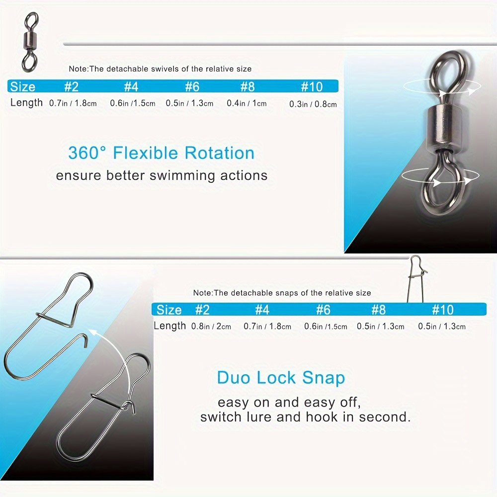 95/210 PCS Set Fishing Connect - огляд і ціна Fishing Equipment And Accessories