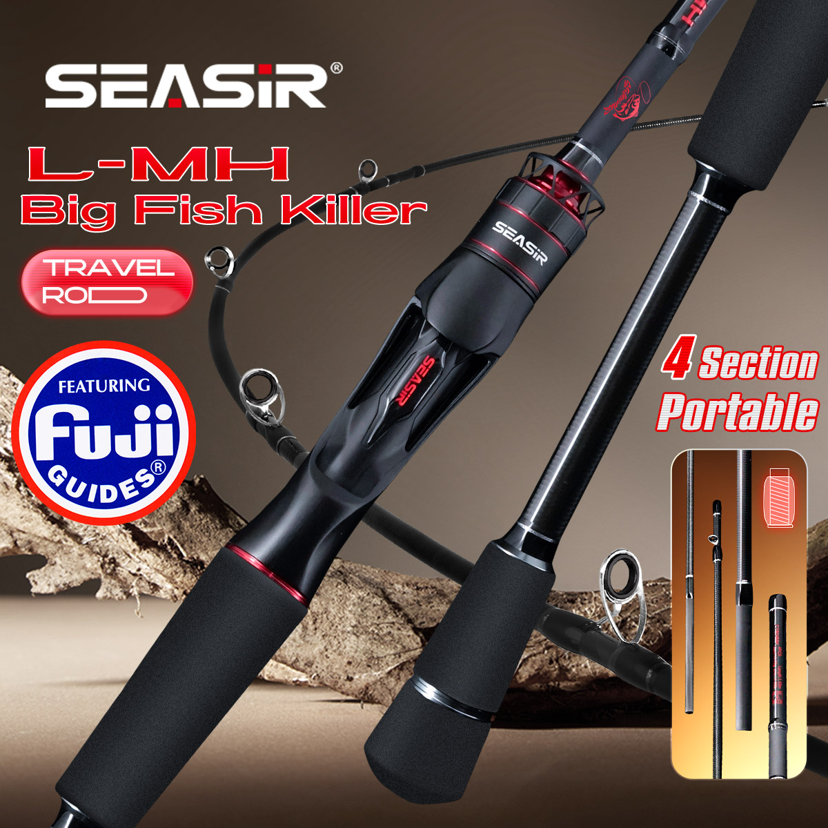 Seasir Salminus XF M/MH Spinin - огляд і ціна Fishing Equipment Guide