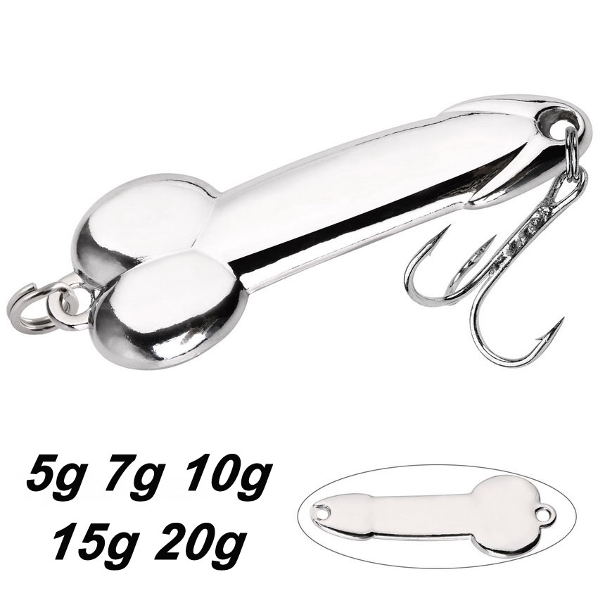 Metal Spoon Penis Shape Fishin - огляд і ціна Trout Fishing Lure