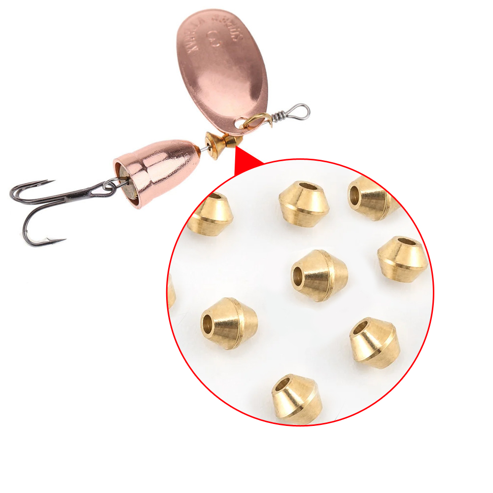 40pcs DIY Lure Brass Fishing B - огляд і ціна Trout Fishing Lure