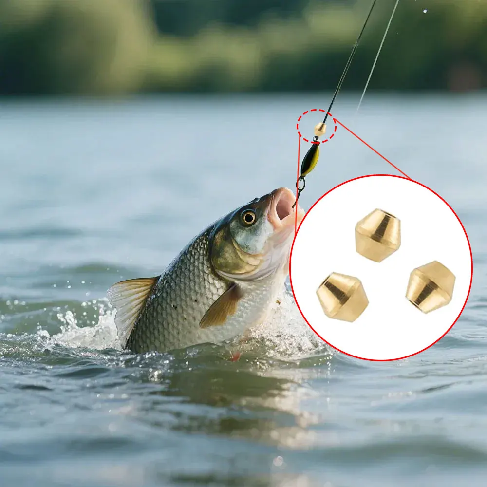 40pcs DIY Lure Brass Fishing B - огляд і ціна Trout Fishing Lure