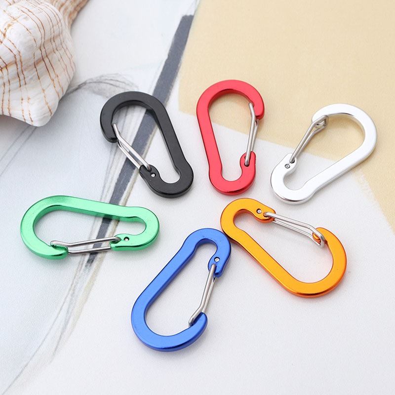 6pcs Carabiner Keychain Key Ch - огляд і ціна Fishing Equipment And Accessories