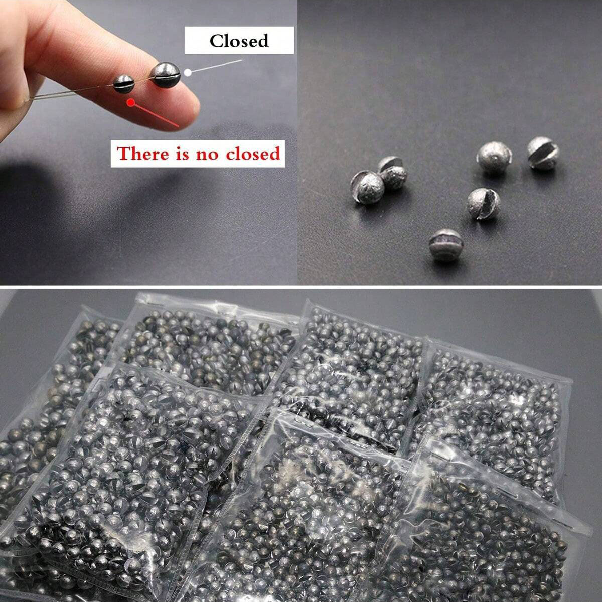Removable Split-Shot,100Pcs Le - огляд і ціна Fishing Equipment Set