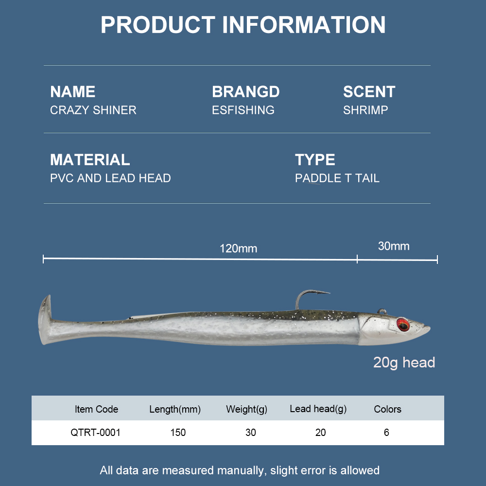 ESFISHING Soft Fishing Lure Le - огляд і ціна Trout Fishing Lure