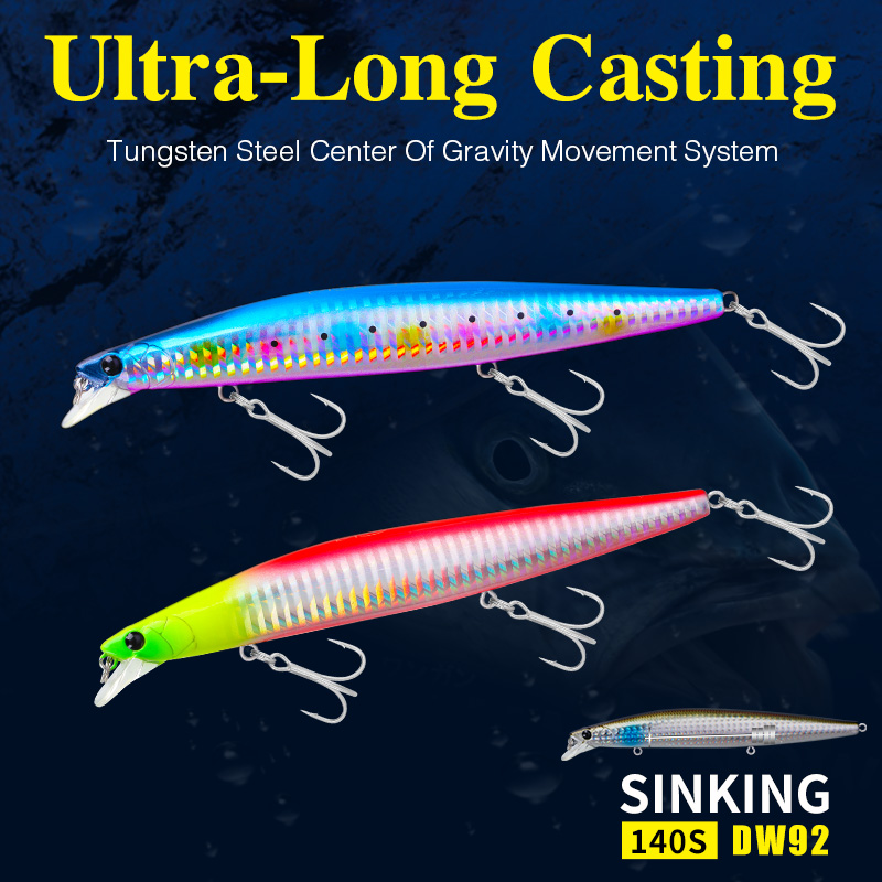 TSURINOYA Stinger 140S Fishing - огляд і ціна Trout Fishing Lure