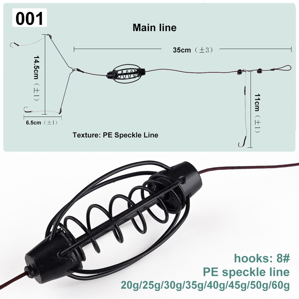 1PCS Carp Fishing Feeder Europ - огляд і ціна Fishing Equipment Set