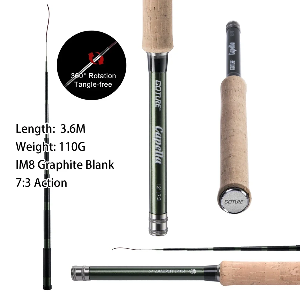 Goture 12FT Classical Tenkara  - огляд і ціна Trout Fishing Lure