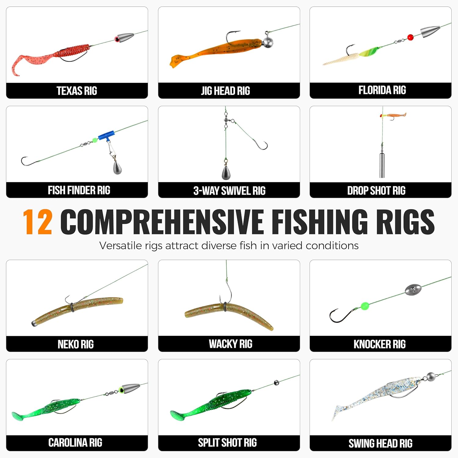 187pcs Fishing Accessories Kit - огляд і ціна Fishing Equipment Set